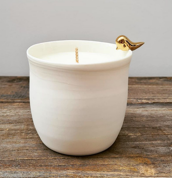 Birdie Candle By Syma Debbane Studio