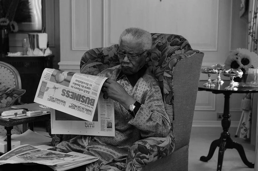 'Nelson Mandela' by Terry O'Neill